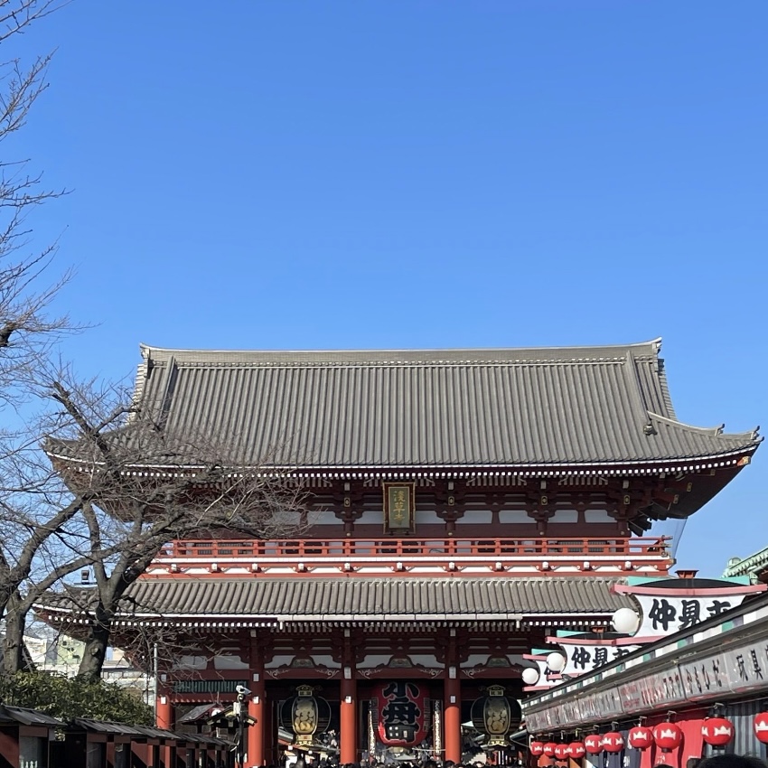 もうすぐ浅草寺